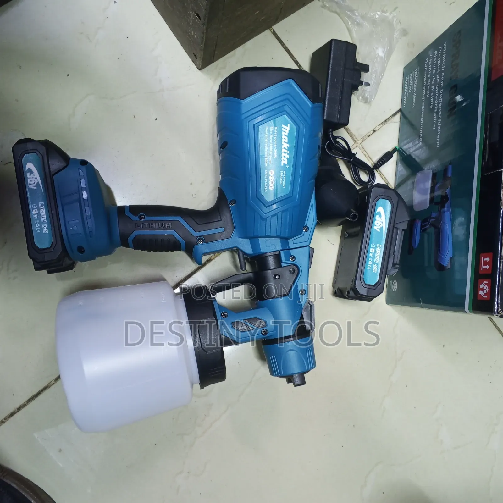 Makita Cordless Spray Gun