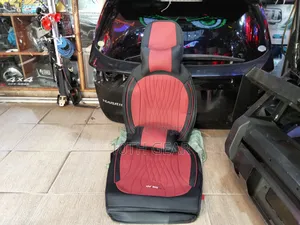 Universal Seat Covers Maroon Black