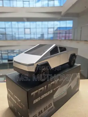 Tesla Cybertruck Remote-Controlled (Rc) Toy Car.