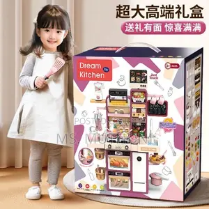 Large Diy Toy Kitchen Set 98 Cm