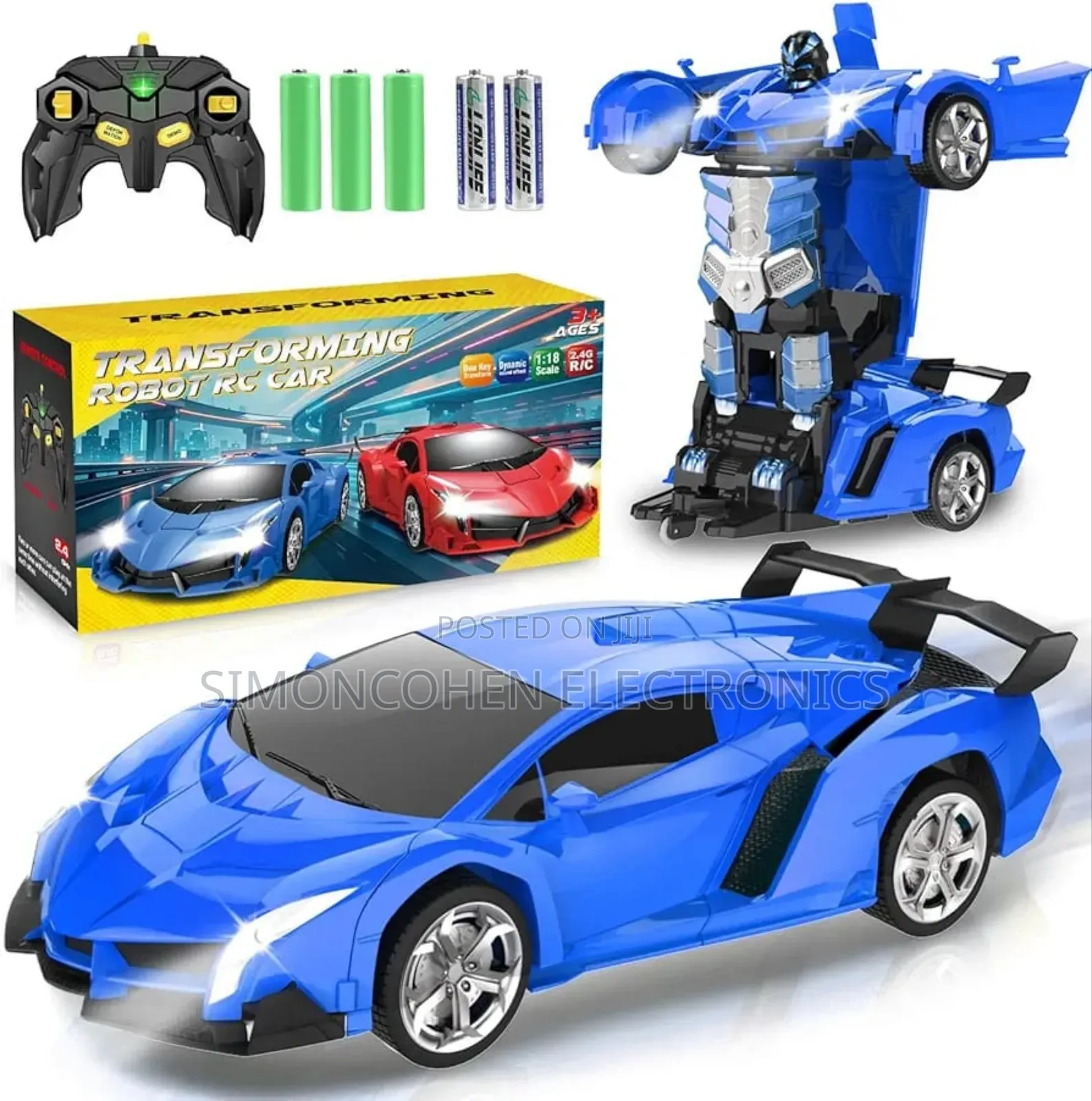 Transforming Car Remote Control