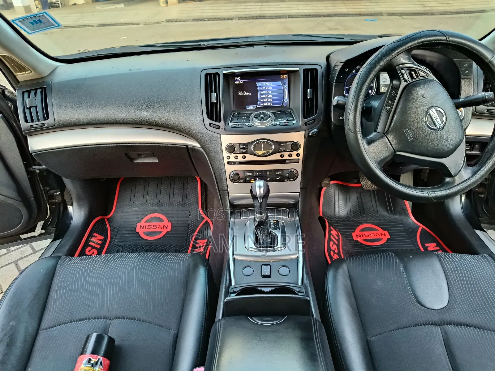 Nissan Skyline 2012 Black