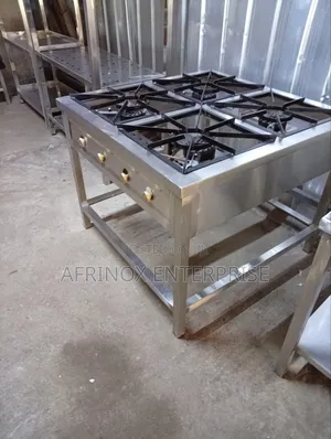 Four Gas Burners Commercial Cooker, Pay After Receiving the Parcel