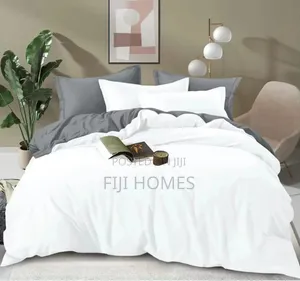 Plain Double-Sided Color Cotton Duvet Covers - 5 by 6 / 6 by 6