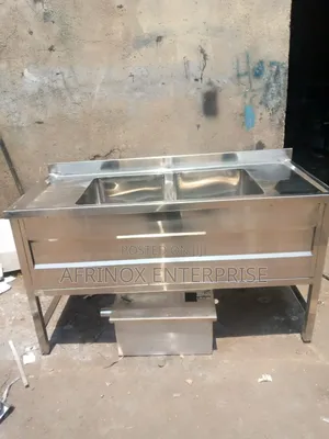 2 Bowls Stainless Steel Sink. Order and Pay on Delivery