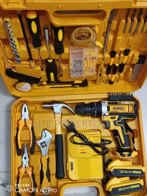 Professional Cordleset 2 Batteries /Cordless Dewalt Drill
