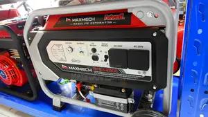 Maxmech 3.8kva /3.0kwarfs5200e Petrol Generator With Key Start