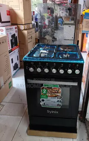 50cm*55cm 3gas +1electric Hotplate With Electric Oven Syinix Cooker