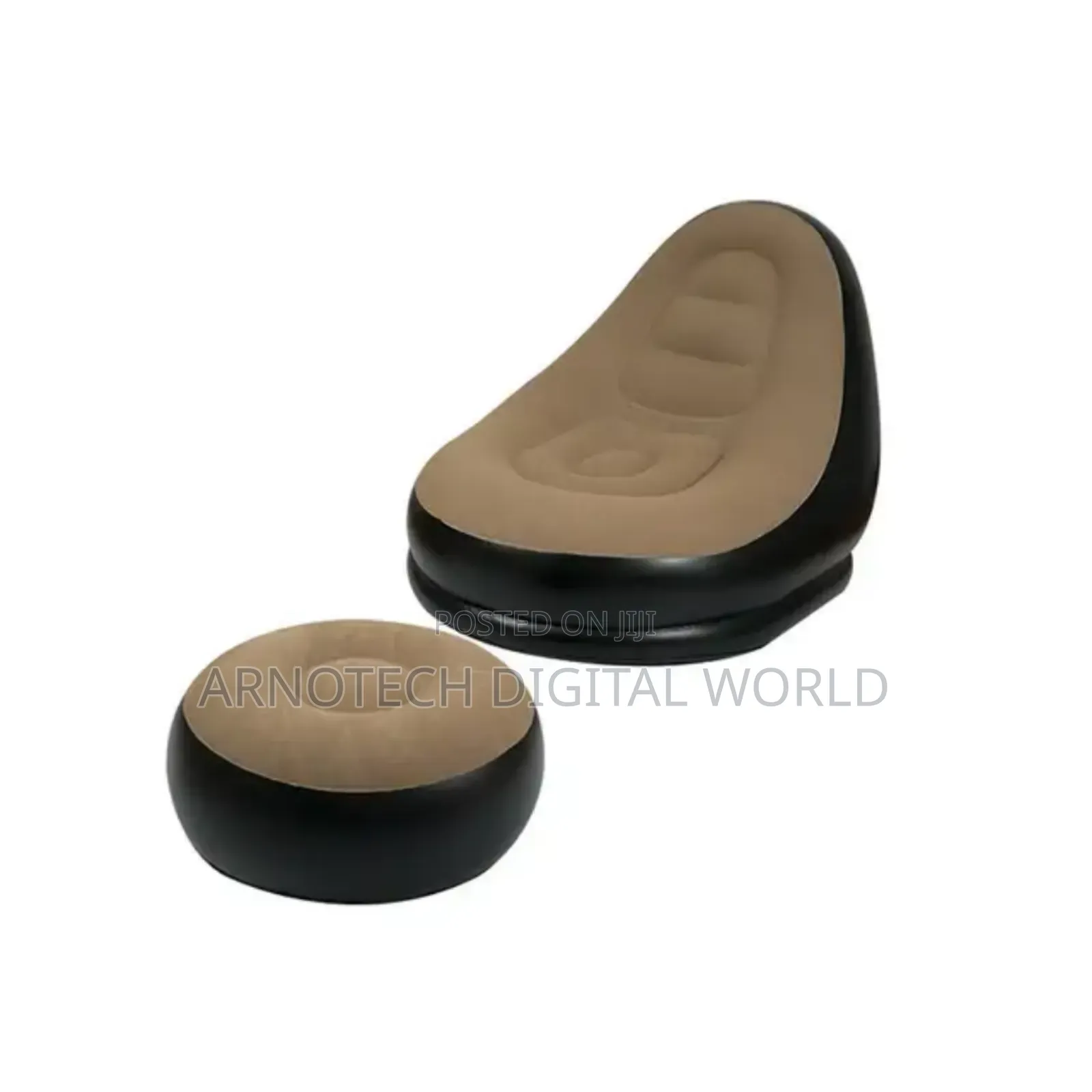 Inflatable Deluxe Lounge Seat With Footrest