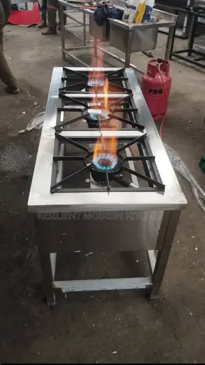 Stainless Steel 3 Burner Gas Cooker