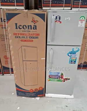 Icona 138 Litres Double Door Refrigerator With Handle