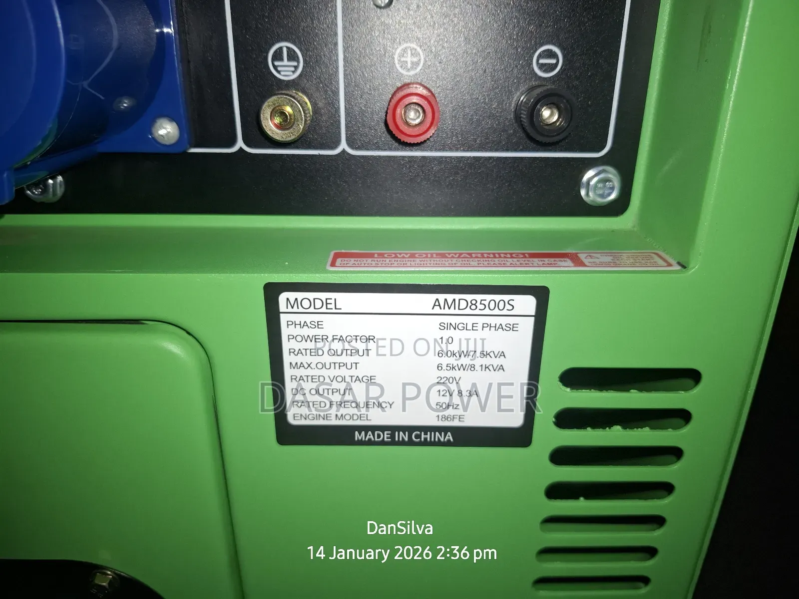 Astramilano Silent Diesel Generator