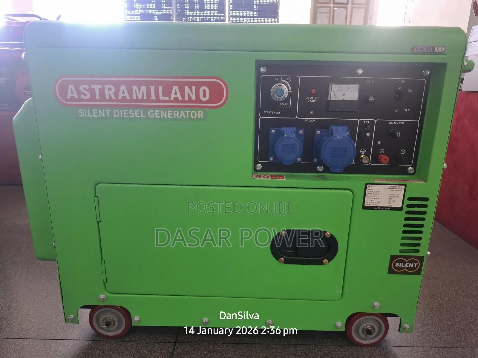 Astramilano Silent Diesel Generator