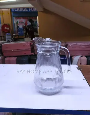 Classic Water Jug *Capacity:1.3 Litres *Material:Glass