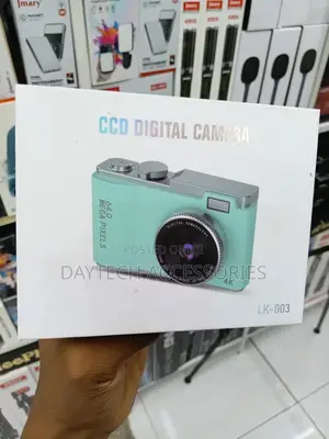 Lk003 2.4 Inch Dual-Lens Hd CCD Camera Retro Kids Camera(Green)