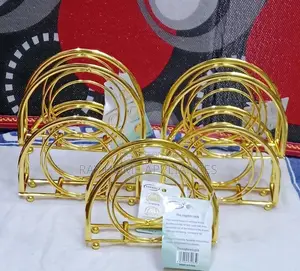 Gold Serviette Holder