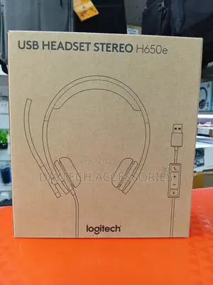 Original Logitech Usb Headset H650e.