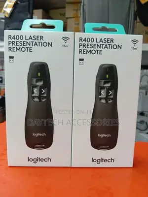 Logitech R400 Wireless Presenter - Red Laser Pointer