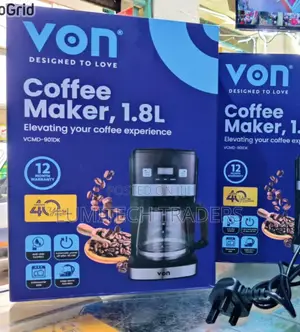 Von VCMD-901dk 1.8ltrs Coffee Maker