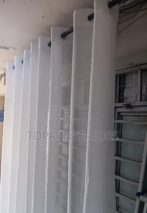 Light Diffuser White Sheer Curtains for Living Room Windows