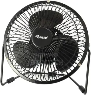 Equip Usb Table Fan 15 Cm Diameter Black