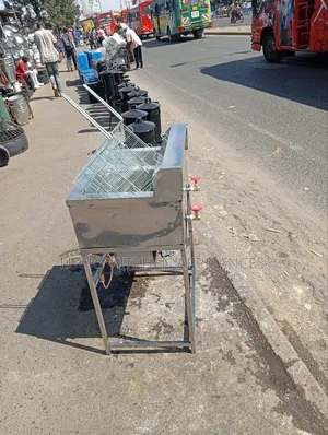 Stainless Steel Double Gas Fryer.