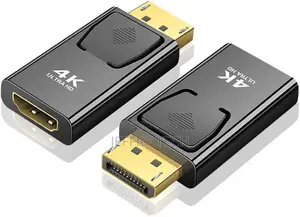  Displayport Dp Display Port to Hdmi Male Female Adapter Conve