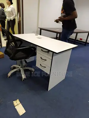 Office Headrest Chair And Desk