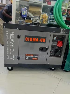 Cigma-Uk 10kva Dual Phase Silent Diesel Generator With Ats