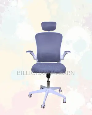 White Ergonomic Mesh Chair | Build for Daily Productivity | Smooth