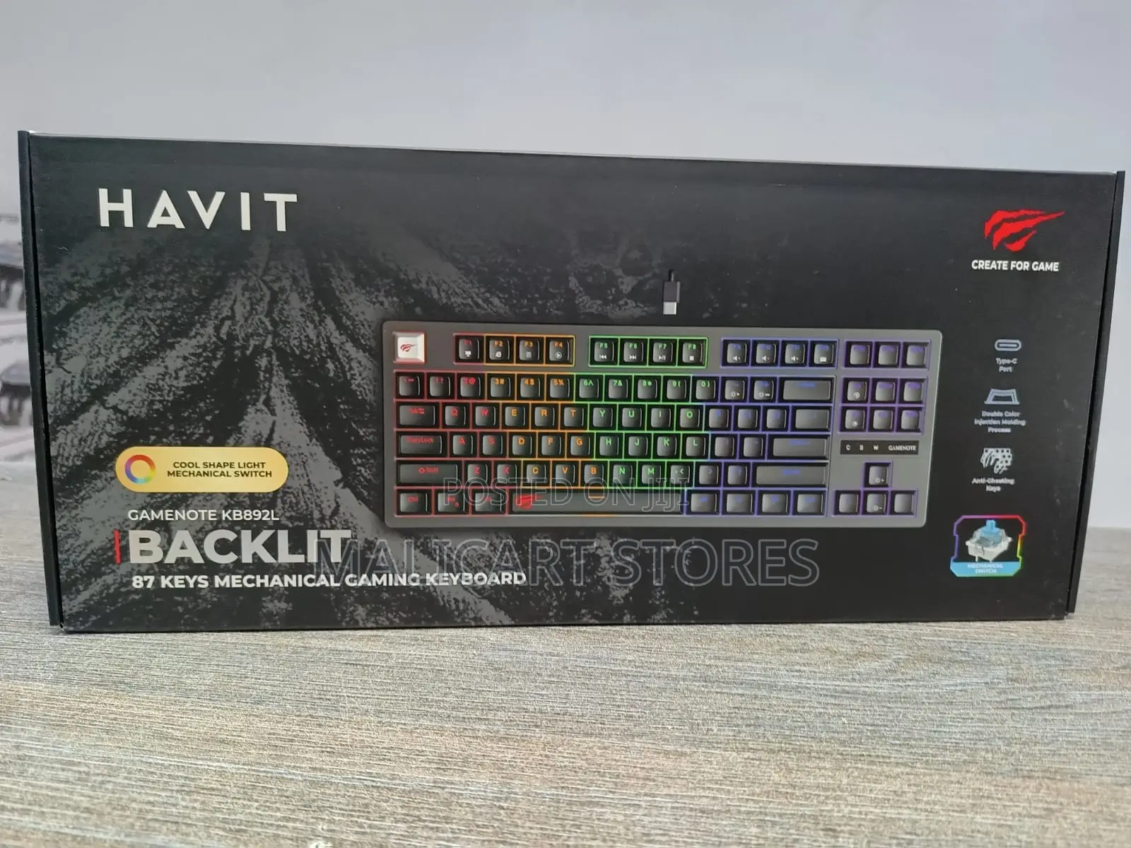 Havit Kb892l Gaming Mechanical Backlight Keyboard