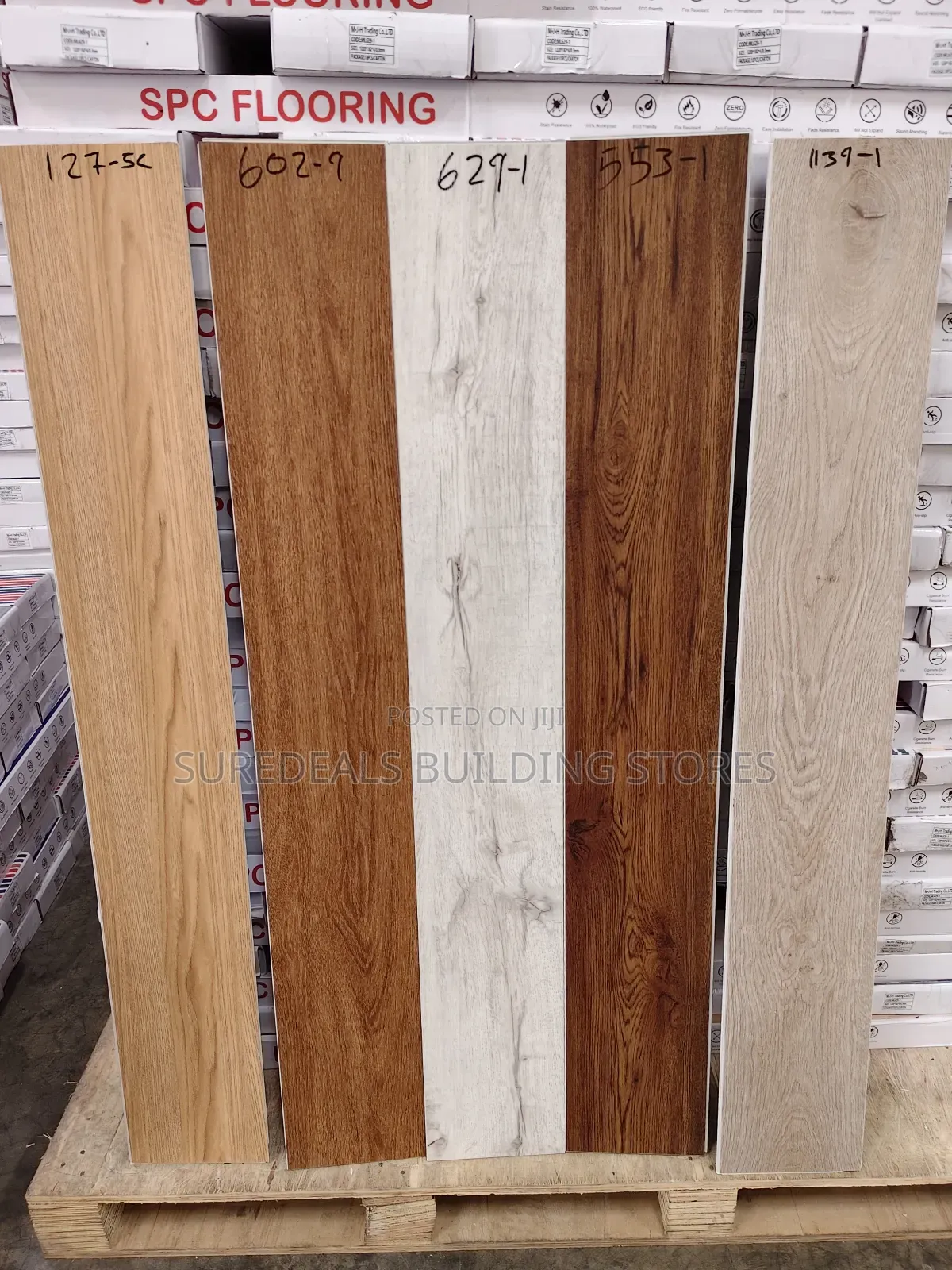 Waterproof Rigid-Core SPC Flooring.