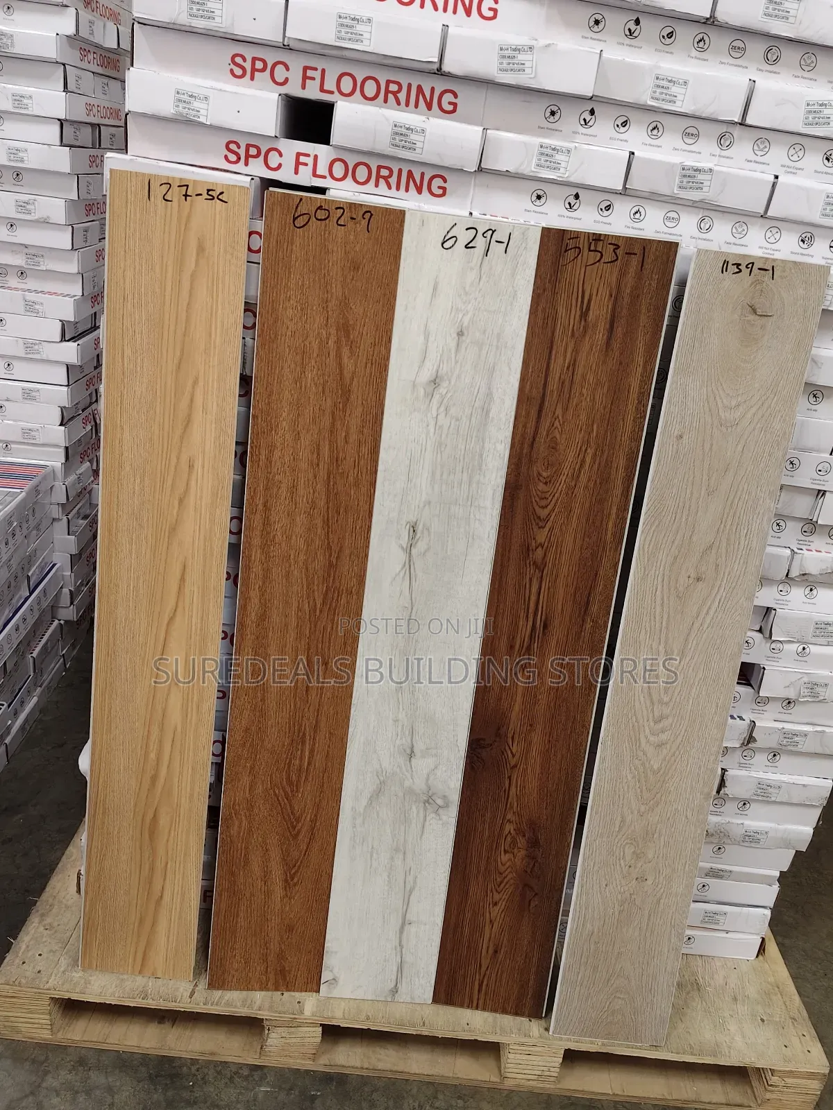 Waterproof Rigid-Core SPC Flooring.