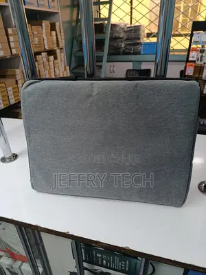 Laptop Bag Carry Case Multipockets for Dell Hp Light Grey 15.6inch