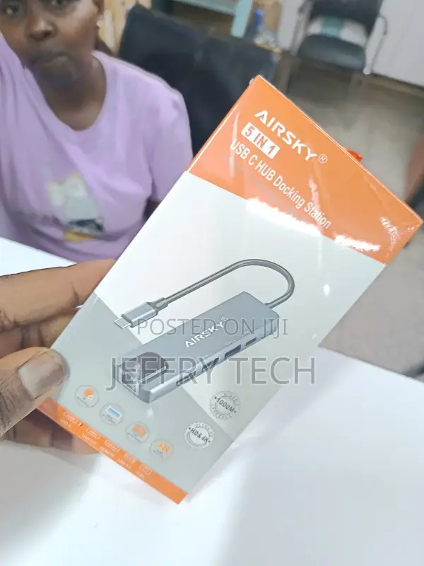 Usb C Hub, 5 in 1 Usb C at 32hz Hdmi Adapter