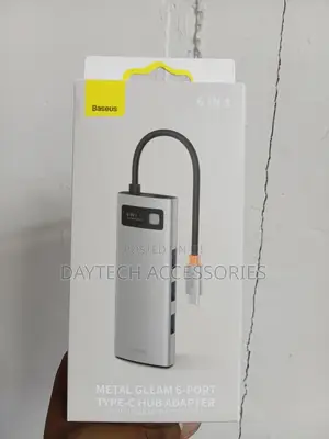 Baseus Metal Gleam Series 6-in-1 Multifunctional Type-C Hub