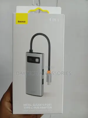 Baseus Metal Gleam 4 In1 Multifunctional Hub Usb Type C Hub