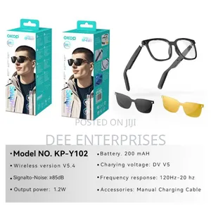 New Advanced Smart Glasses With Bluetooth