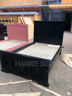 Black Modern Bedboard on Offer