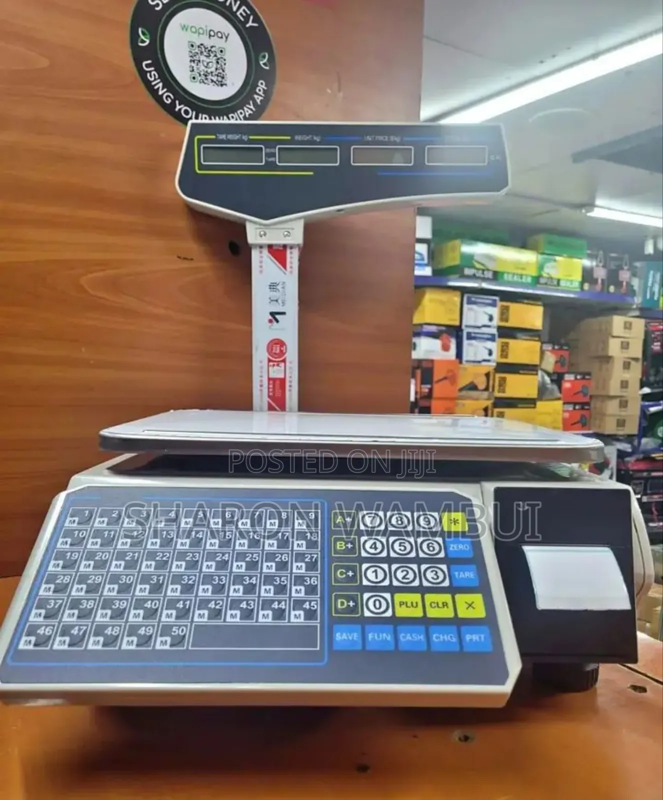 Good Quality Barcode Labelling Scale /Barcode Labelling Scale