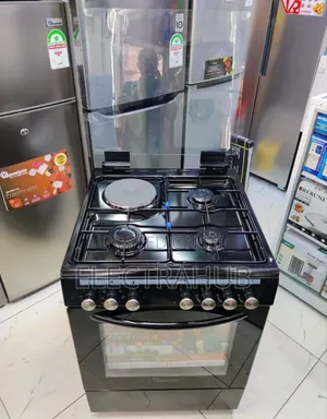Ramtons Cooker 3g+1e 60x60cm Black-rc/607 Brand New