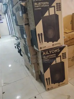 15" Ailyons Portable Bluetooth Party Speaker Sound System