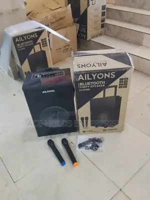 10 Inch Bluetooth Party Speaker - Portable Sound System, Ailyons
