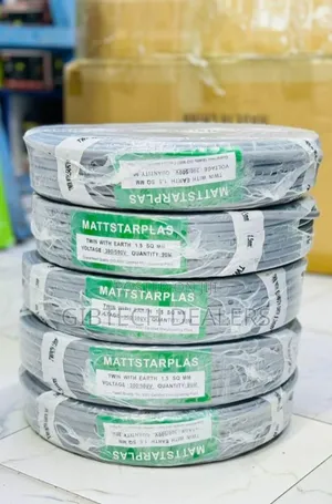 Matstar 1.5mm 90m Twin With Earth Flat Electrical Cable
