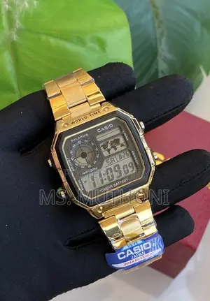 Stainless Steel Casio Ae1200wh-1a Digital Watch / Casio Royale