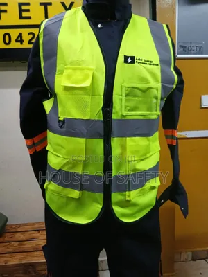 Luminous Vest Jackets With an Overall