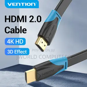 Vention Flat Hdmi Cable 0.5m Black