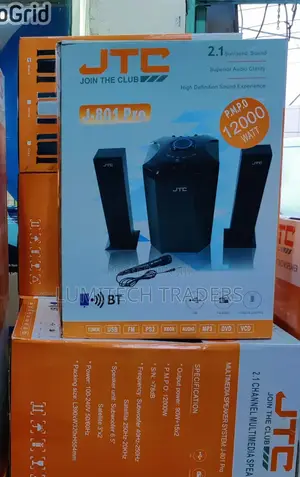 JTC 801 12000watts Mtungi Comes With 1 Microphone