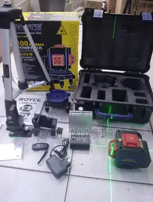 Royce Laser Level With Tripod Stand/16 Lines Royce Cordless Laserlevel