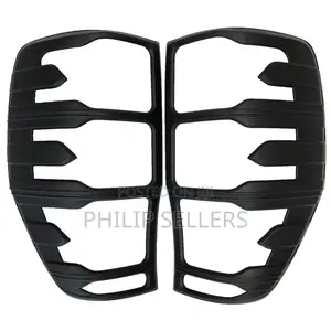 Rear Light Covers - Black - For Ford Ranger 2012-22